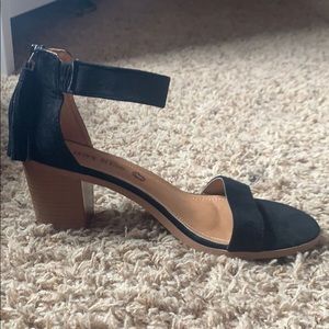 Black Casual Heels